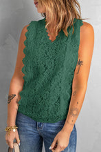 Load image into Gallery viewer, Lace V-Neck Tank
