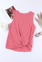 Load image into Gallery viewer, Waffle-Knit Round Neck Tank
