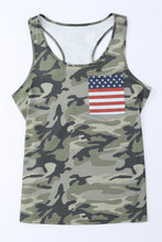 Load image into Gallery viewer, Camouflage Wide Strap Tank
