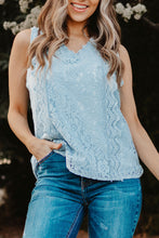 Load image into Gallery viewer, Lace V-Neck Tank
