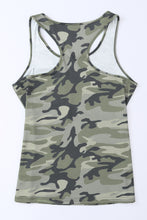 Load image into Gallery viewer, Camouflage Wide Strap Tank
