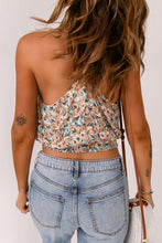 Load image into Gallery viewer, Floral Elastic Waist Cropped Cami
