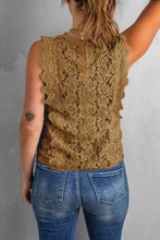 Load image into Gallery viewer, Lace V-Neck Tank
